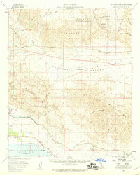 Cottonwood Spring 1958 topographic map thumbnail
