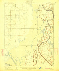 Courtland 1908 topographic map thumbnail
