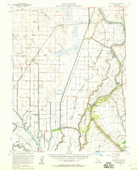 Courtland 1952 topographic map thumbnail