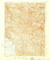 Covelo 1926 topographic map thumbnail