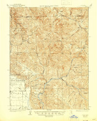 Covelo 1926 topographic map thumbnail