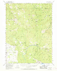 Covelo 1952 topographic map thumbnail