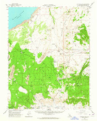 Cowtrack Mtn topographic map thumbnail