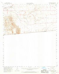 Coyote Wells 1957 topographic map thumbnail