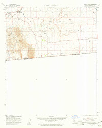 Coyote Wells 1957 topographic map thumbnail