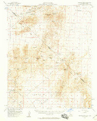 Crescent Peak 1956 topographic map thumbnail
