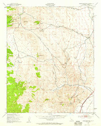 Cross Mountain 1943 topographic map thumbnail