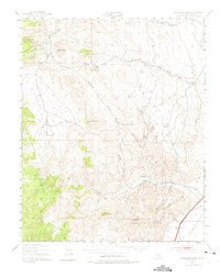 Cross Mountain 1943 topographic map thumbnail