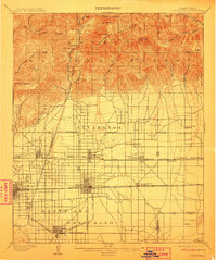 Cucamonga 1903 topographic map thumbnail