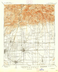 Cucamonga 1903 topographic map thumbnail