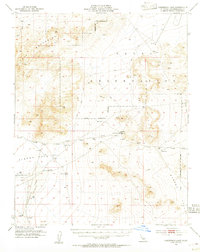 Cuddeback Lake 1954 topographic map thumbnail