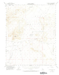 Cuddeback Lake 1954 topographic map thumbnail