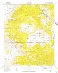 Cummings Mountain 1943 topographic map thumbnail