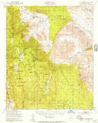 Cuyapaipe 1942 topographic map thumbnail