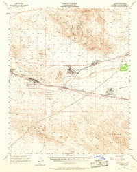 Daggett 1956 topographic map thumbnail