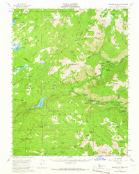 Dardanelles Cone 1956 topographic map thumbnail