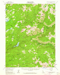 Dardanelles Cone 1956 topographic map thumbnail