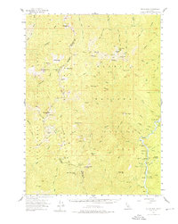 Dillon Mtn 1955 topographic map thumbnail