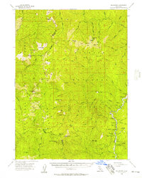 Dillon Mtn 1955 topographic map thumbnail