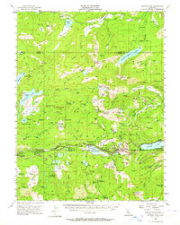 Donner Pass 1955 topographic map thumbnail