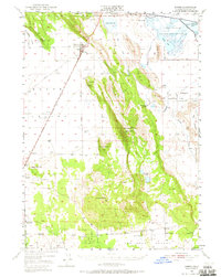 Dorris 1950 topographic map thumbnail