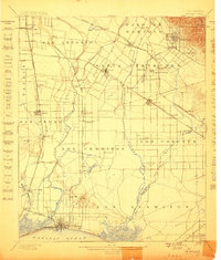 Downey 1899 topographic map thumbnail