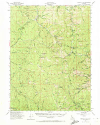 Dubakella Mtn 1954 topographic map thumbnail