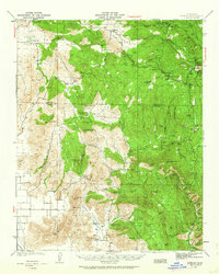 Dunlap 1942 topographic map thumbnail