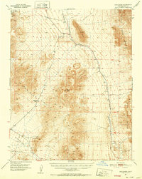 Eagle Mtn 1951 topographic map thumbnail