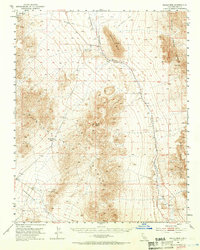 Eagle Mtn 1951 topographic map thumbnail