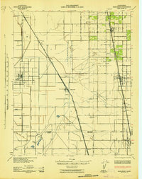 Earlimart 1942 topographic map thumbnail