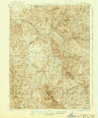 Eden Valley 1929 topographic map thumbnail
