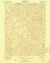 Eden Valley 1952 topographic map thumbnail