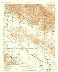 Edom 1941 topographic map preview