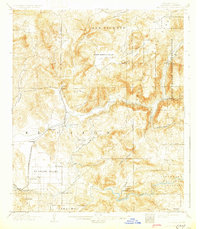 El Cajon 1903 topographic map thumbnail