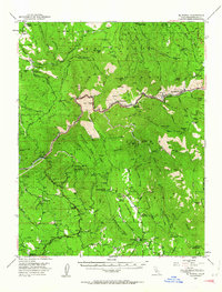 El Portal 1947 topographic map thumbnail