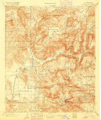 Elcajon 1903 topographic map thumbnail