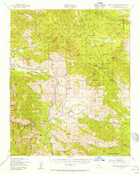 Emerald Mtn 1943 topographic map thumbnail