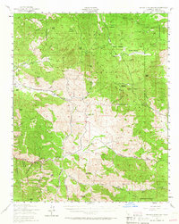 Emerald Mtn 1943 topographic map thumbnail