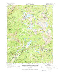 Emigrant Gap 1955 topographic map thumbnail