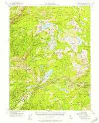 Emigrant Gap 1955 topographic map thumbnail