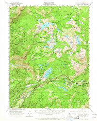 Emigrant Gap 1955 topographic map thumbnail