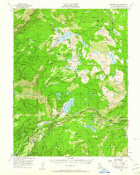 Emigrant Gap 1955 topographic map thumbnail