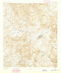 Escondido 1893 topographic map thumbnail
