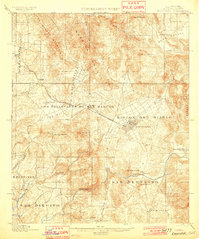 Escondido 1901 topographic map thumbnail