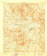Escondido 1901 topographic map thumbnail