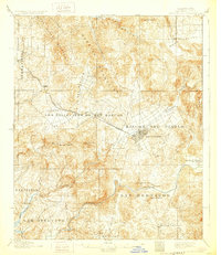 Escondido 1901 topographic map thumbnail