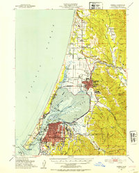 Eureka 1951 topographic map thumbnail