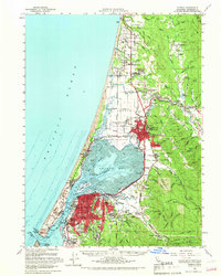 Eureka 1959 topographic map thumbnail