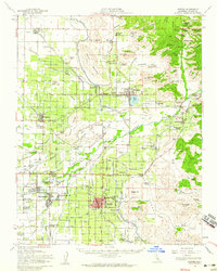 Exeter 1952 topographic map thumbnail